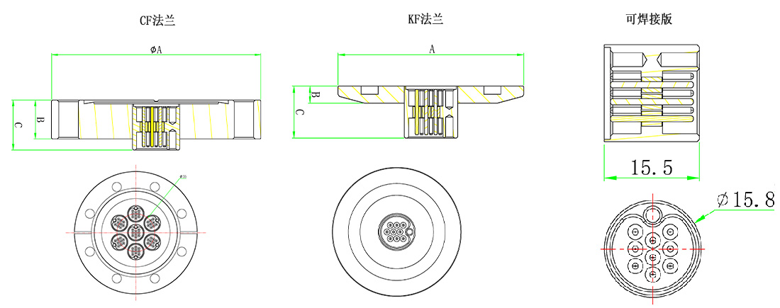 9C型真空馈通