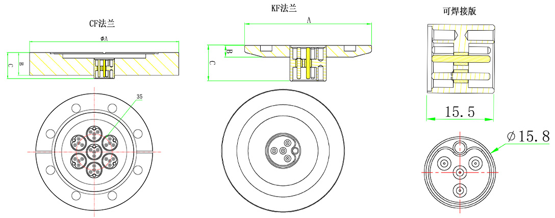 4C型真空馈通